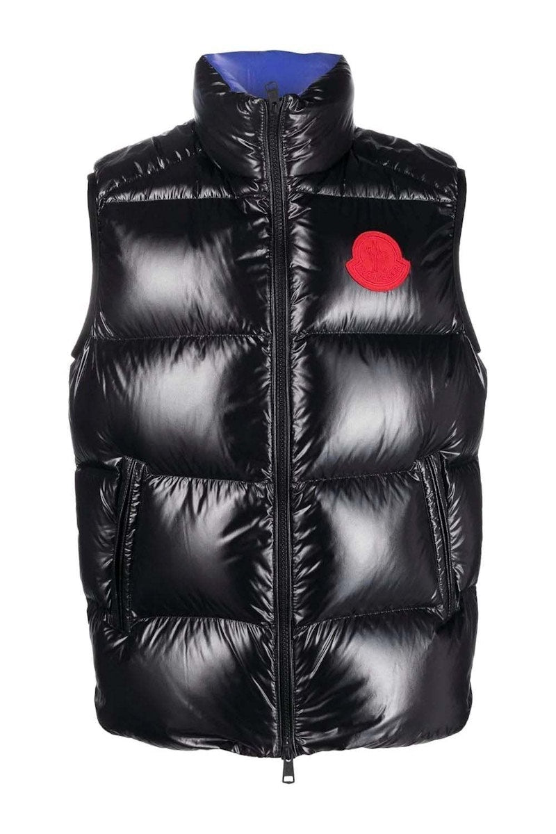 Moncler Sumido Gilet Black/Blue/Red
