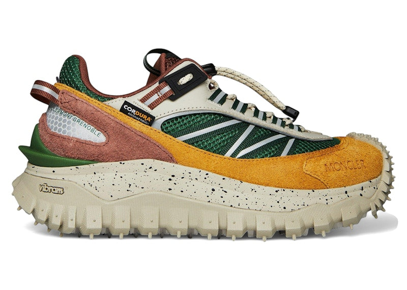 Moncler Trailgrip Green Multicolor