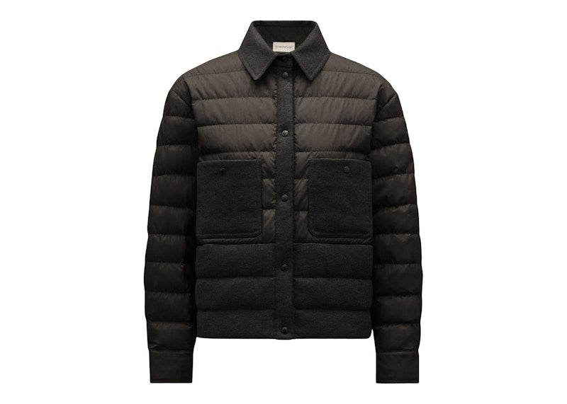 Moncler Women's Padded Over Shirt Black