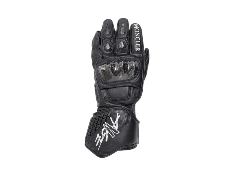 Moncler x A$AP Rocky Leather Gloves Black