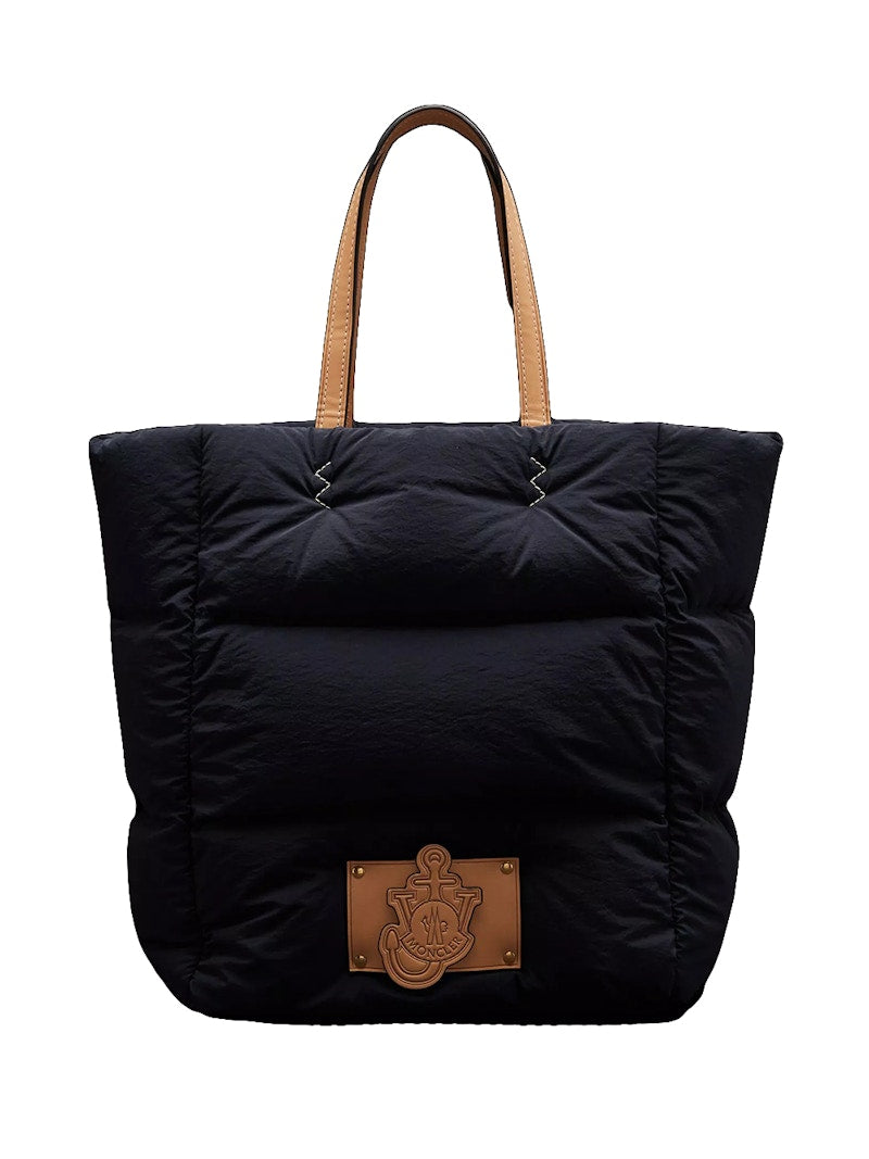 Moncler x JW Anderson Down-filled Tote Bag Navy