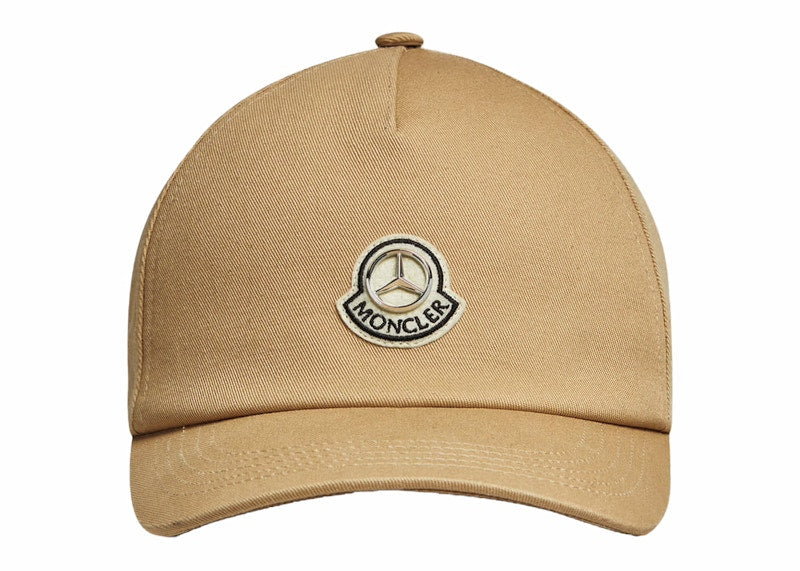 Moncler x Mercedes-Benz NIGO Gabardine Baseball Cap Beige