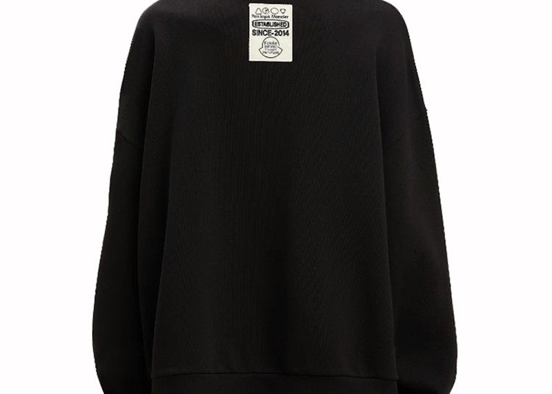 Moncler x Palm Angels Tri-Patch Sweatshirt Black/White