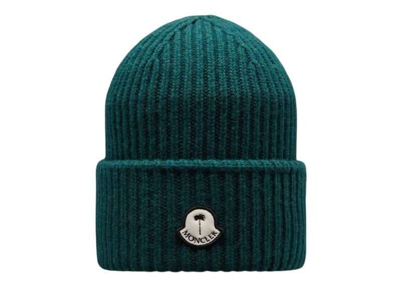 Moncler x Palm Angels Wool Beanie Forest Green