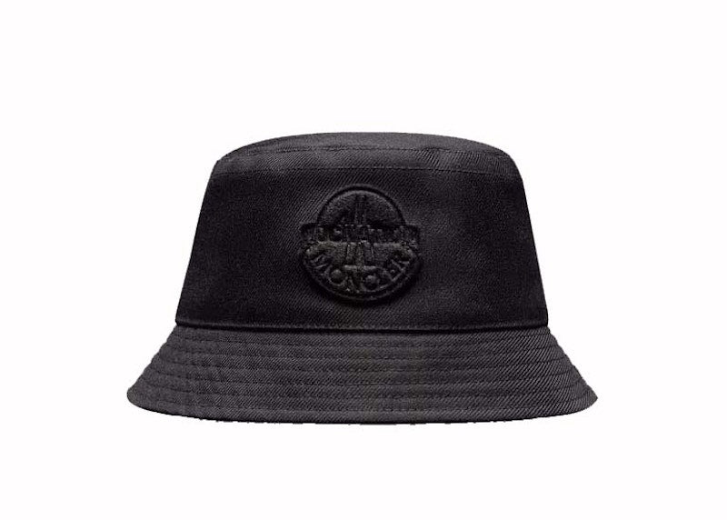 Moncler x Roc Nation by Jay-Z Twill Bucket Hat Black