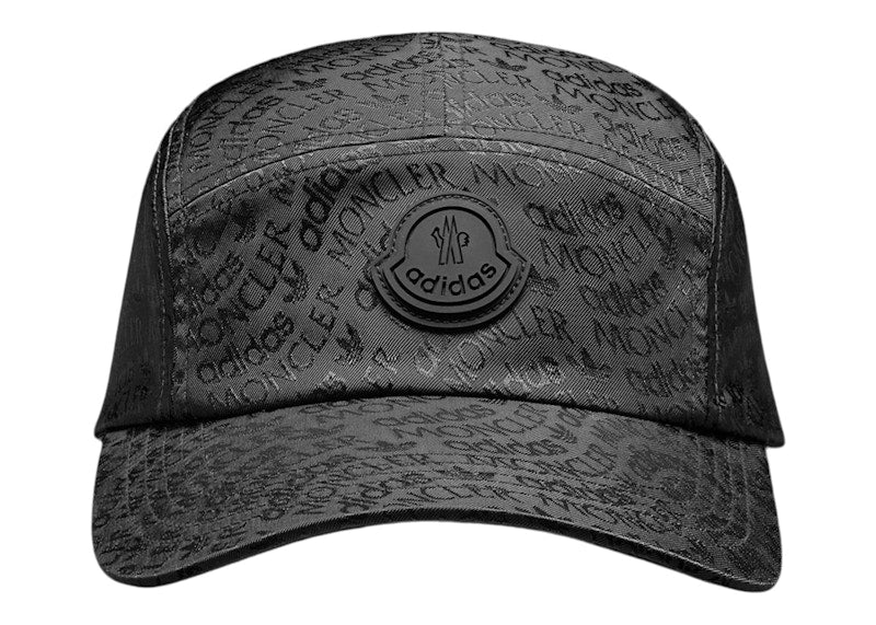 Moncler x adidas Originals Logo Jacquard Baseball Cap Black