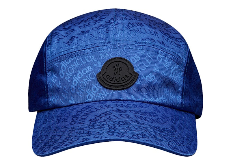 Moncler x adidas Originals Logo Jacquard Baseball Cap Blue