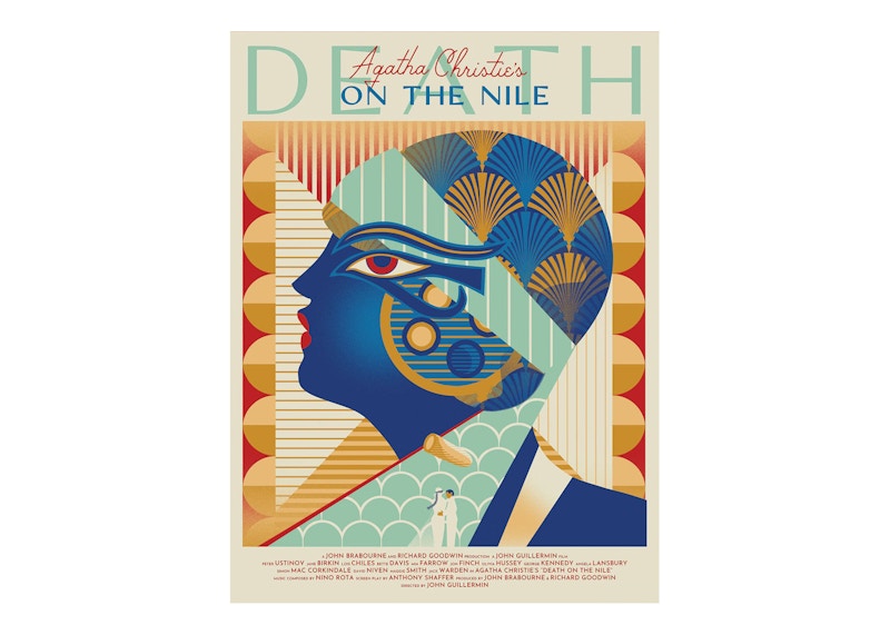 Mondo Black Dragon Press x Mondo #30: Death on the Nile Poster Print (Edition of 200)