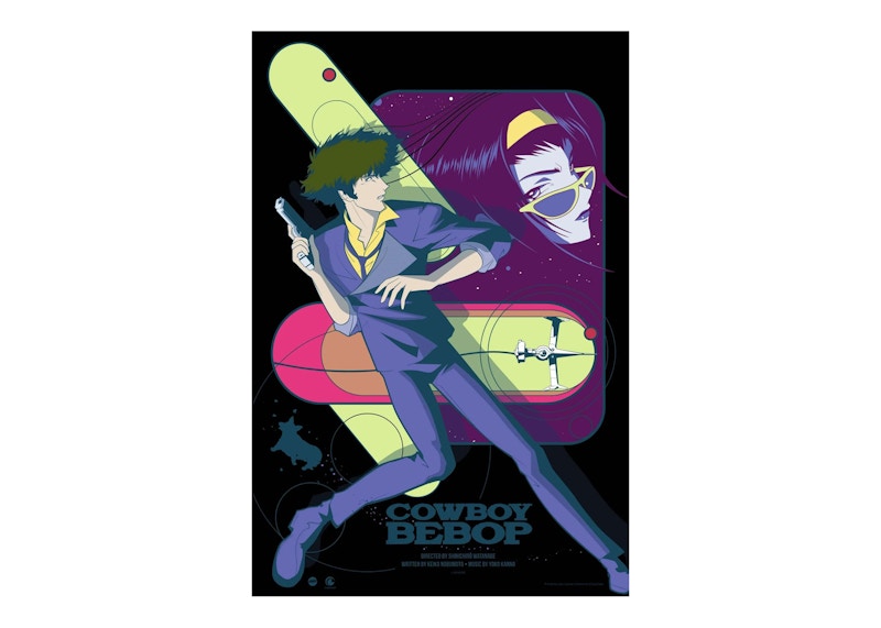 Mondo Cowboy Bepbop Black Variant 2022 SDCC Exclusive Print (Edition of 150)