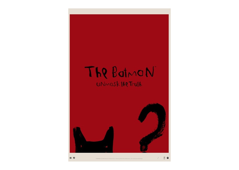 Mondo The Batman Version A 2022 SDCC Exclusive Print (Edition of 150)