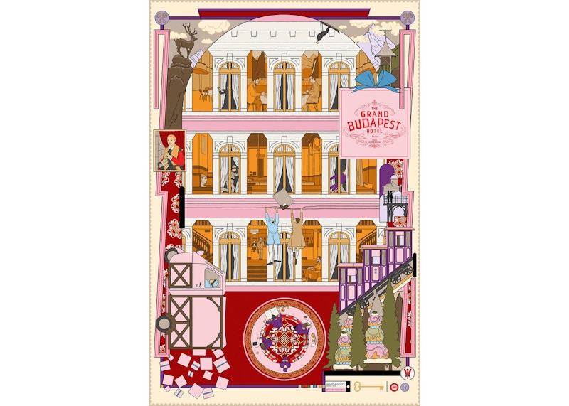 Mondo The Grand Budapest Hotel Poster Print (Edition of 270)