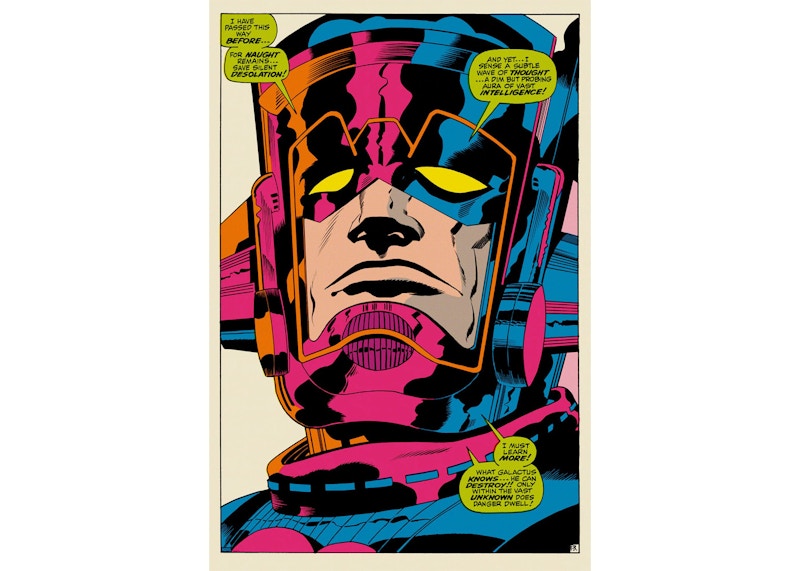 Mondo The Mighty Thor #160 "What Galactus Knows..." Poster Print (Edition of 150)