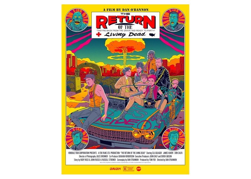 Mondo The Return of the Living Dead Poster Print (Edition of 245)