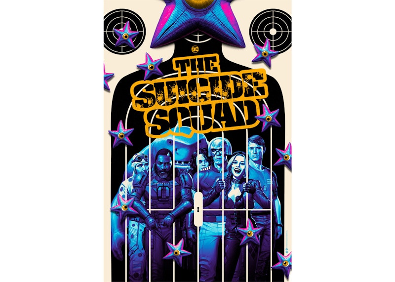 Mondo The Suicide Squad Starro Variant 2022 SDCC Exclusive Print (Edition of 120)