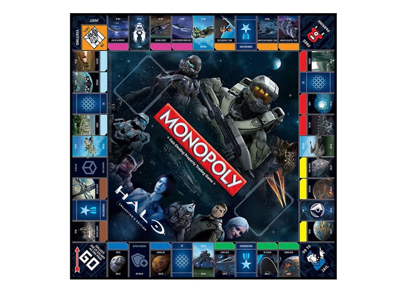 Monopoly Halo Collector's Edition Boardgame