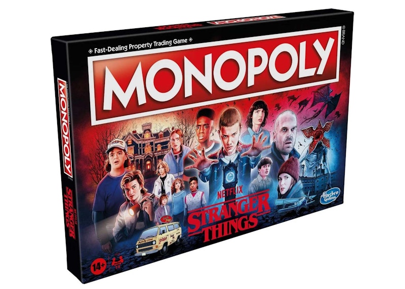 Monopoly Stranger Things Season 4 Edition Board Game