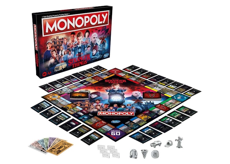 Monopoly Stranger Things Season 4 Edition Board Game