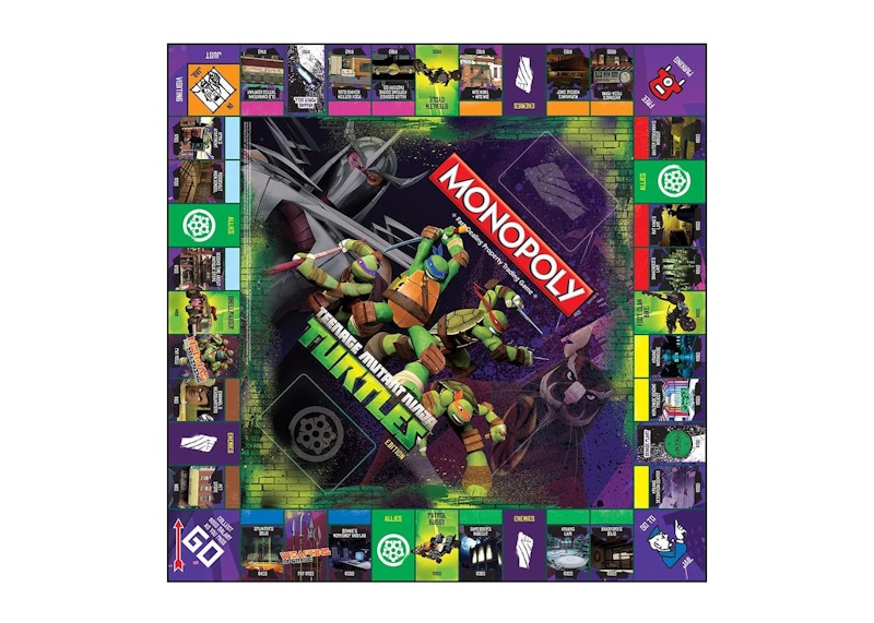 Monopoly Teenage Mutant Ninja Turtles Edition Boardgame