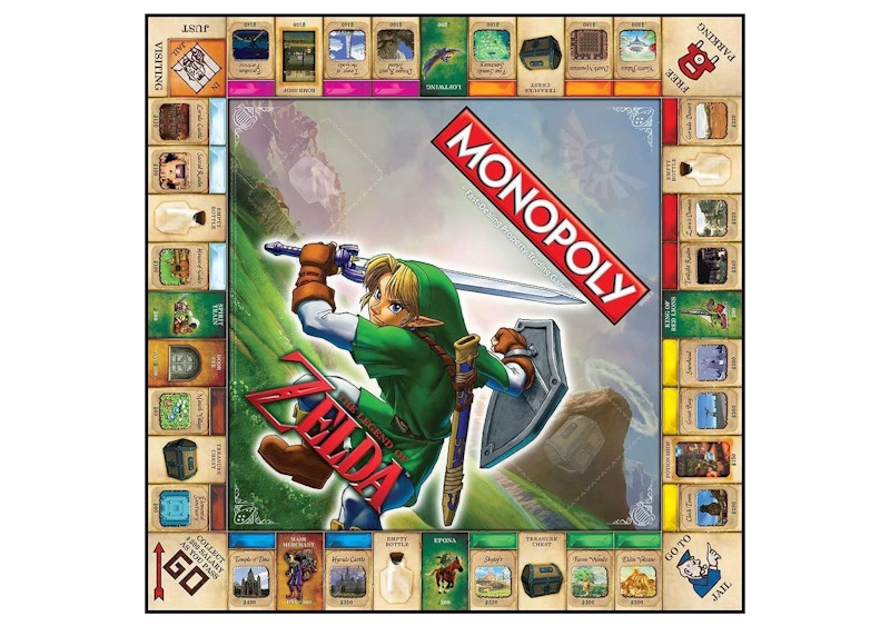 Monopoly The Legend of Zelda Collector's Edition Boardgame