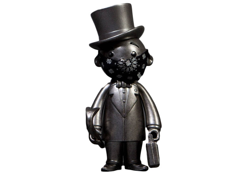 Monopoly x Switch x Bait Mr. Pennybags Vinyl Figure Silver