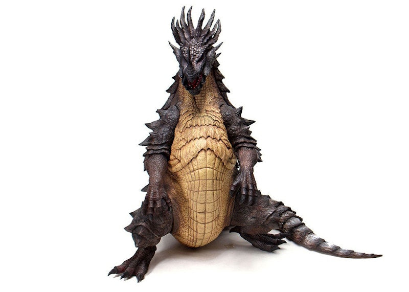 Monster Hunter x Medicom Lao-Shan Lung Figure Gray