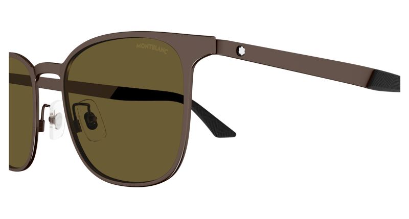 Mont Blanc Square Sunglasses Red-Brown (MB0331S-003)