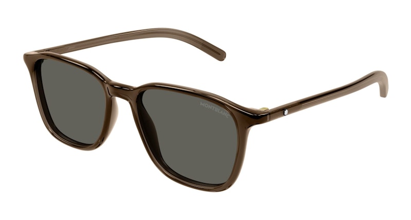 Mont blanc Square Sunglasses Brown-Grey (MB0325S-003)