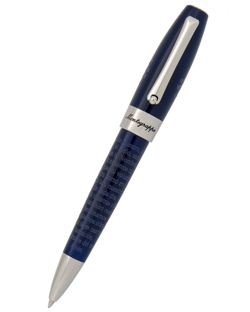 Montegrappa Fortuna Blue Resin 5.375in Ballpoint ISFOCBDN