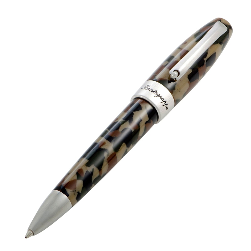 Montegrappa Fortuna Camouflage Resin 5.5in Ballpoint ISFORBCA