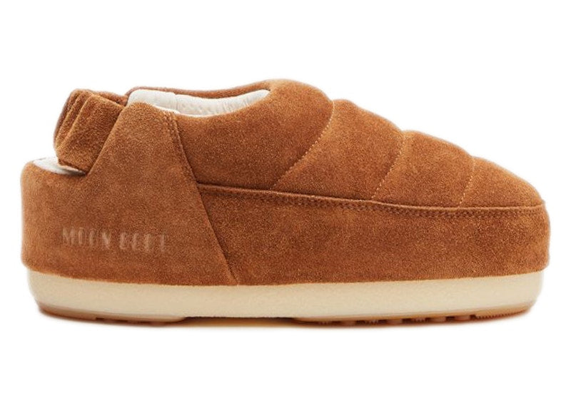 Moon Boot Evolution Suede Sandal Tan