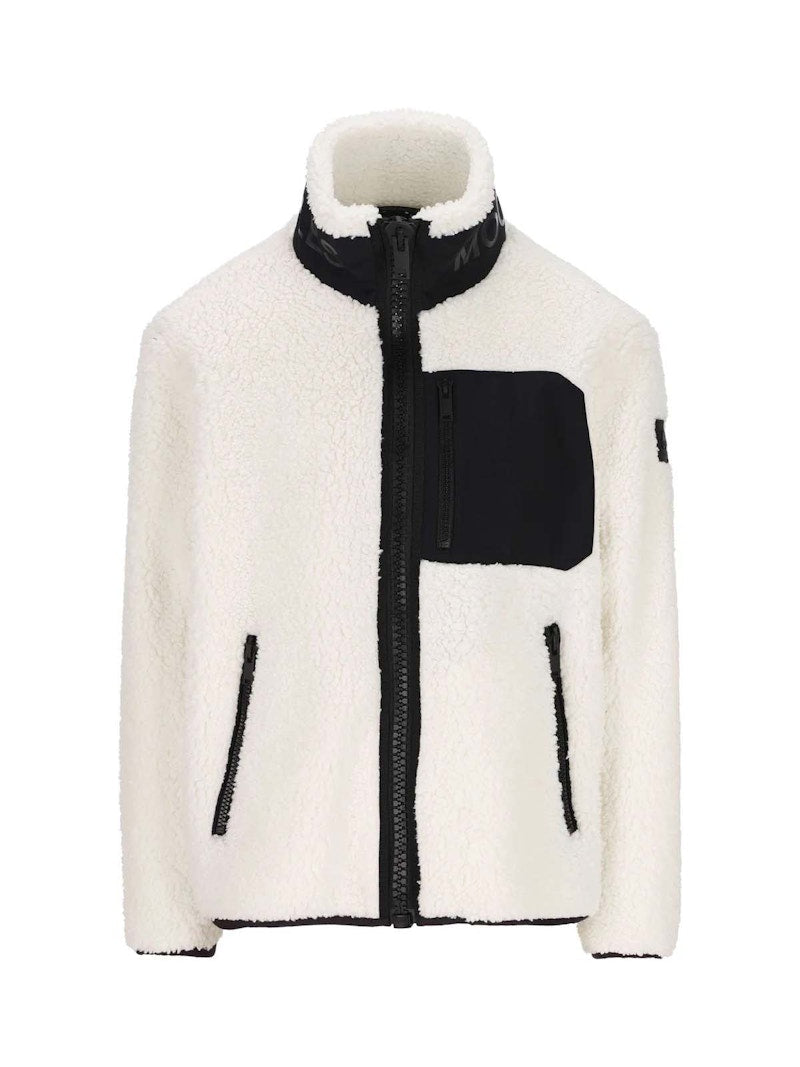 Moose Knuckles Saglek Zip Up Ivory
