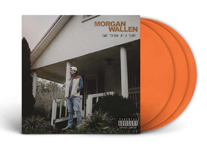 Morgan Wallen One Thing at a Time Limited Edition 3XLP Vinyl Orange
