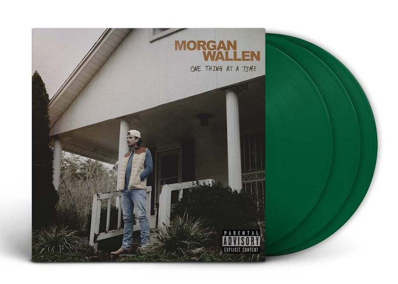 Morgan Wallen One Thing at a Time Webstore Exclusive 3XLP Vinyl Evergreen