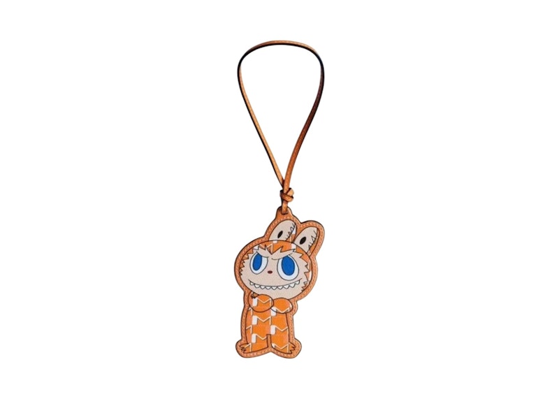 Moynat x Kasing Lung The Monsters Labubu Bag Charm Orange