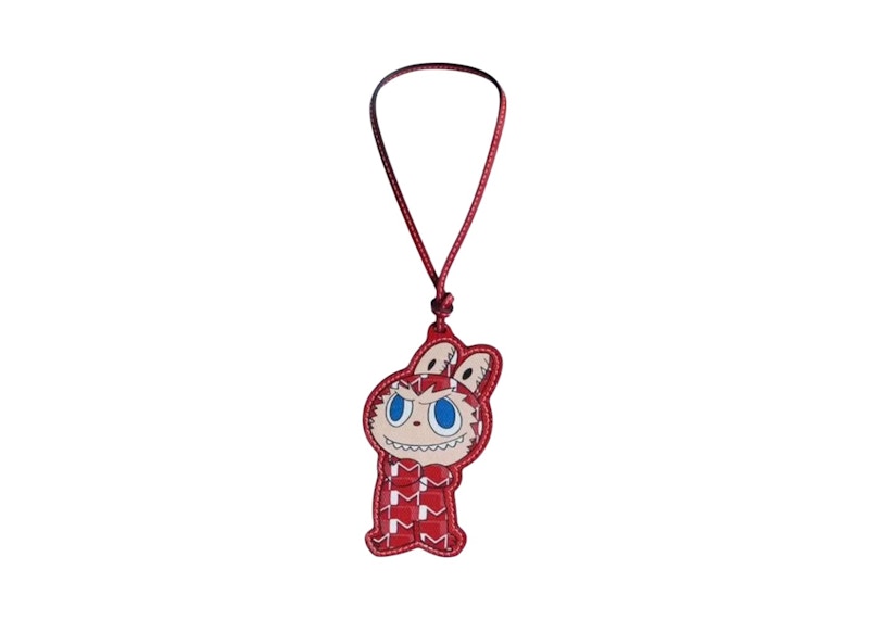 Moynat x Kasing Lung The Monsters Labubu Bag Charm Red