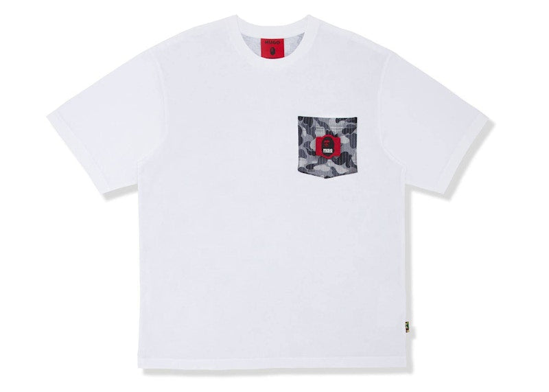 BAPE x Hugo CS Tee White