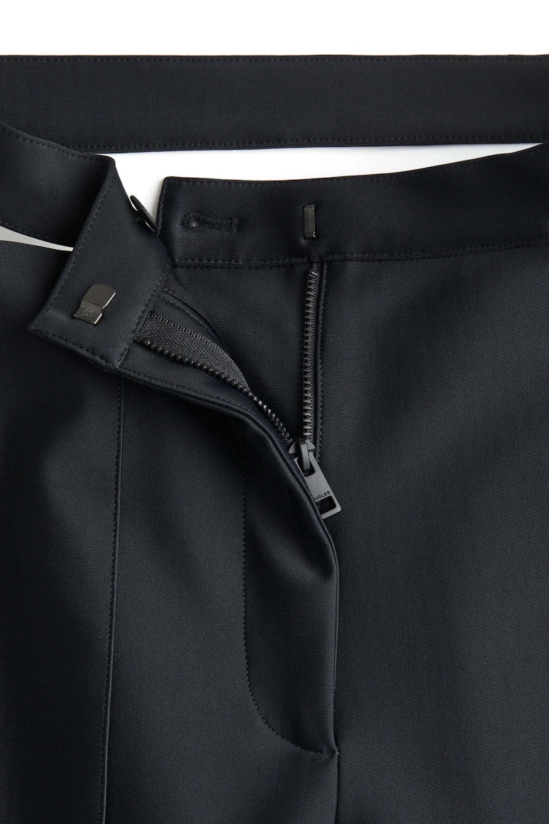 Mugler H&M Jersey Cut-Out Pants Black