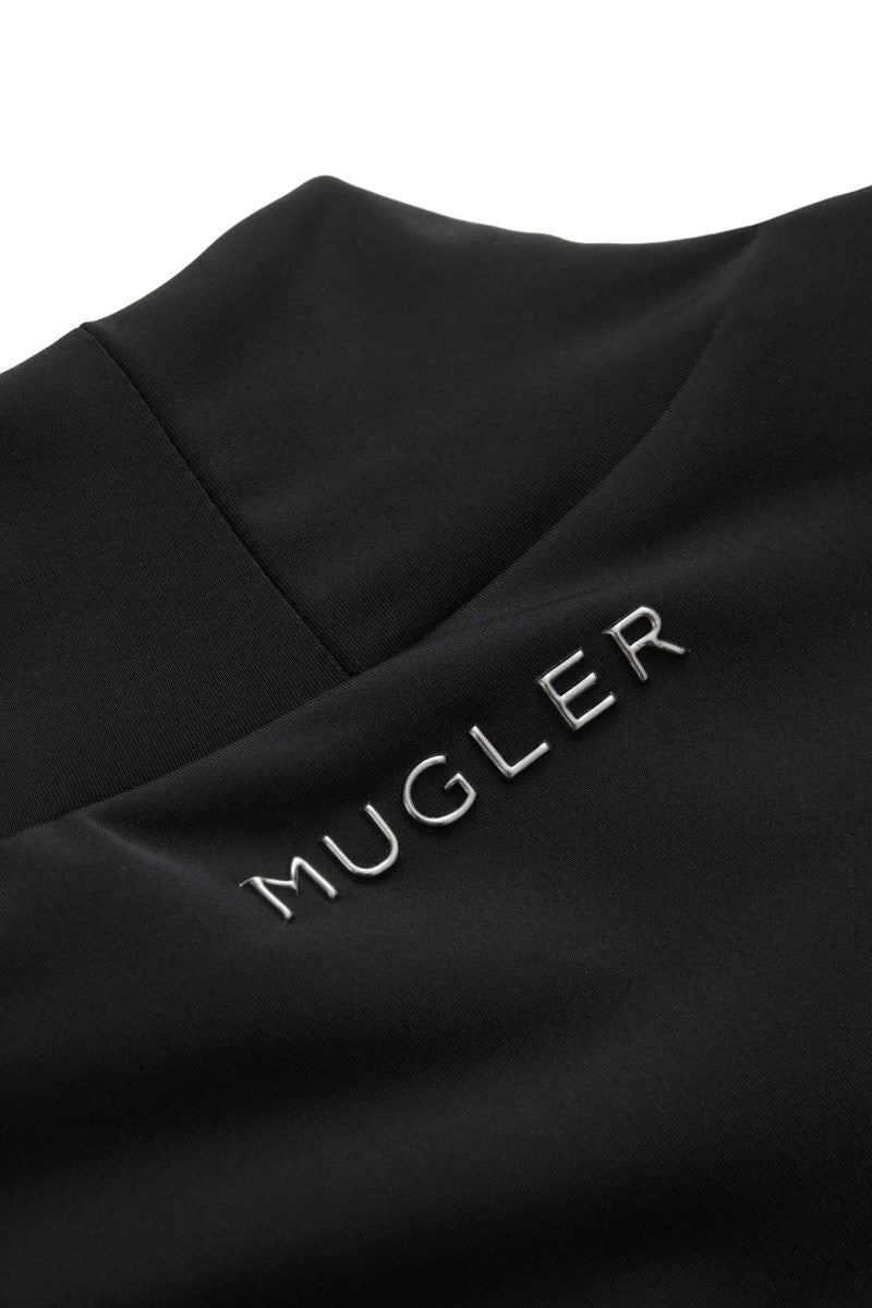 Mugler H&M Jersey Cut-Out Shirt (Mens) Black