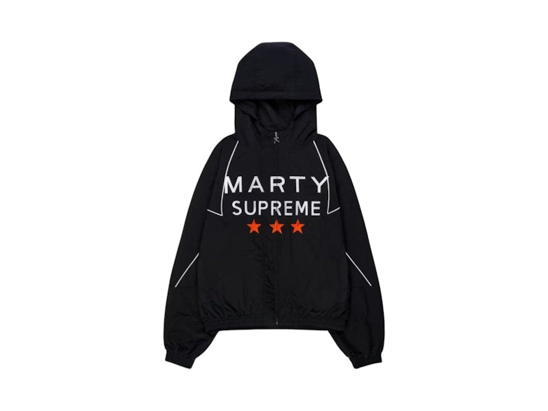 NAHMIAS x Marty Supreme A24 Classic Warm Up Jacket Black