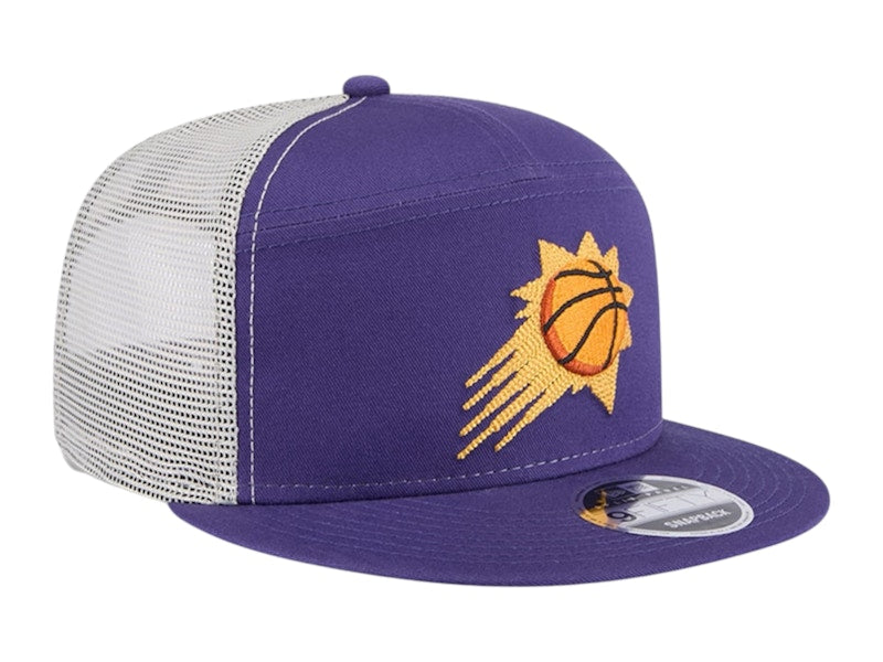 NBA Phoenix Suns New Era Victory Grove Split Panel 9Fifty Snapback Hat Purple