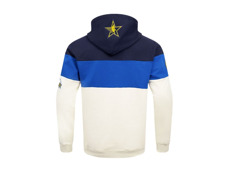 NBA Pro Standard 2024 All-Star Game Chenille Fleece Pullover Hoodie Cream