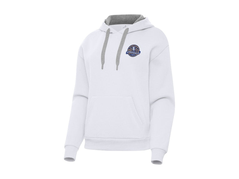 NBA Women's x Antigua 2025 All-Star Game Victory Pullover Hoodie White