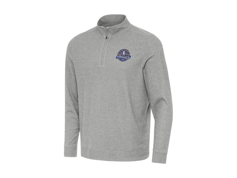 NBA x Antigua Gray 2025 All-Star Game Subtle Quarter-Zip Sweatshirt Grey