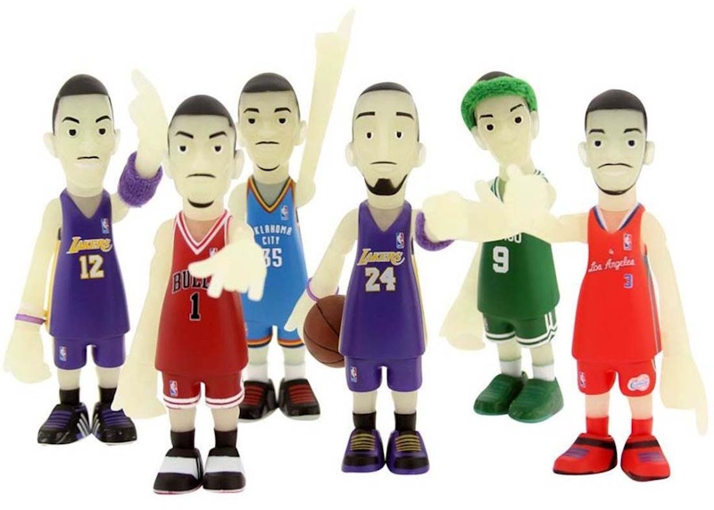 NBA x CoolRain 2012-13 Season with Kobe Bryant Action Figure Set Glow