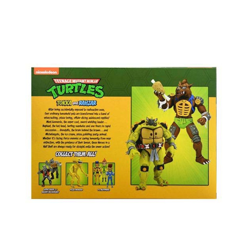 NECA Teenage Mutant Ninja Turtles (Cartoon) Tokka & Rahzar Action Figure 2-Pack