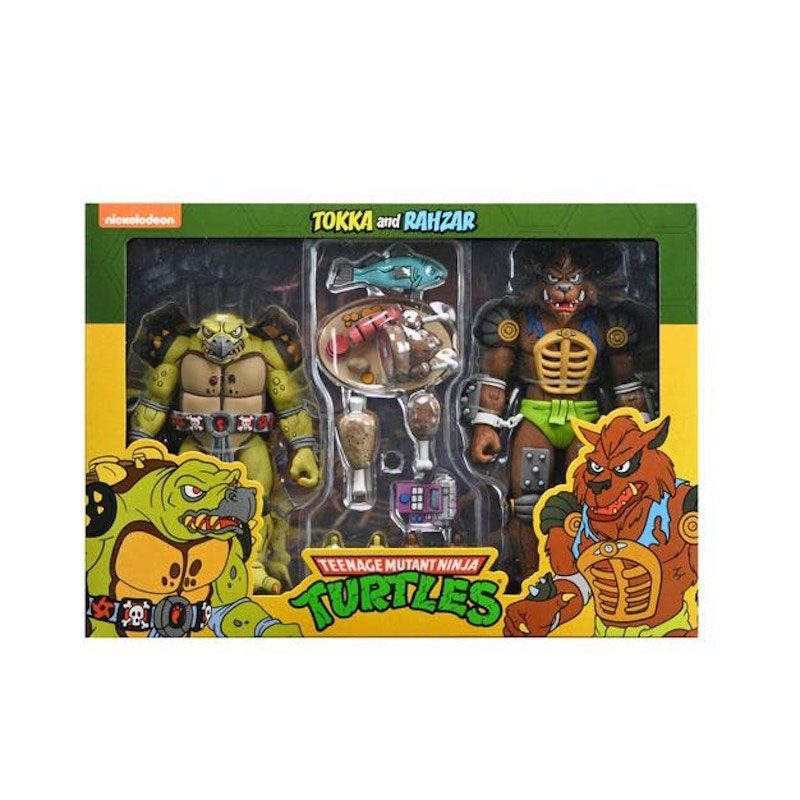 NECA Teenage Mutant Ninja Turtles (Cartoon) Tokka & Rahzar Action Figure 2-Pack