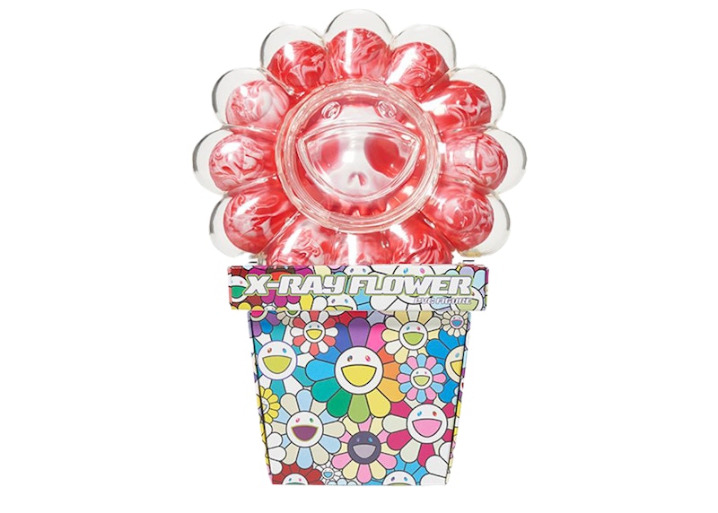 NTWRK x Takashi Murakami TM/KK X-Ray Flower PVC Figure Red