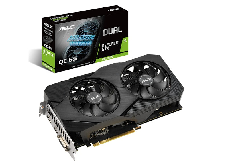NVIDIA ASUS Dual GeForce GTX 1660 SUPER OC 6G Graphics Card (DUAL-GTX1660S-O6G-EVO)