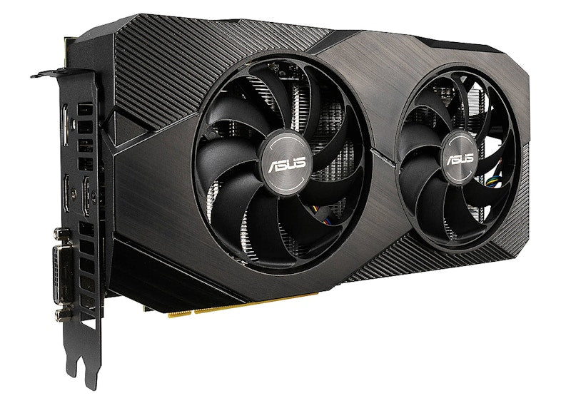 NVIDIA ASUS Dual GeForce RTX 2060 DUAL FAN OC Edition Graphics Card (Dual-RTX2060-O6G-EVO)
