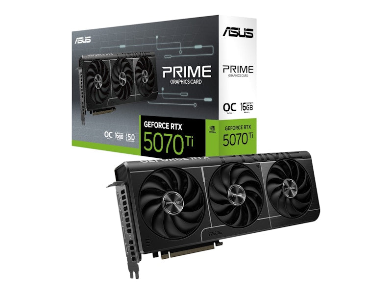 NVIDIA ASUS PRIME NVIDIA GeForce RTX 5070 Ti OC 16GB PRIME-RTX5070TI-O16G